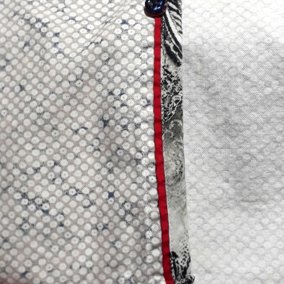 7 Downie St London Couture Men's Short Sleeve Button Down Size 5 (Large) - Picture 5 of 10